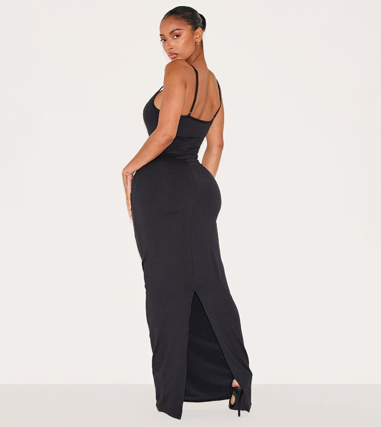 Shape Built In Shapewear Sculpt Strappy Maxi Dress