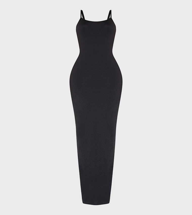 Shape Built In Shapewear Sculpt Strappy Maxi Dress