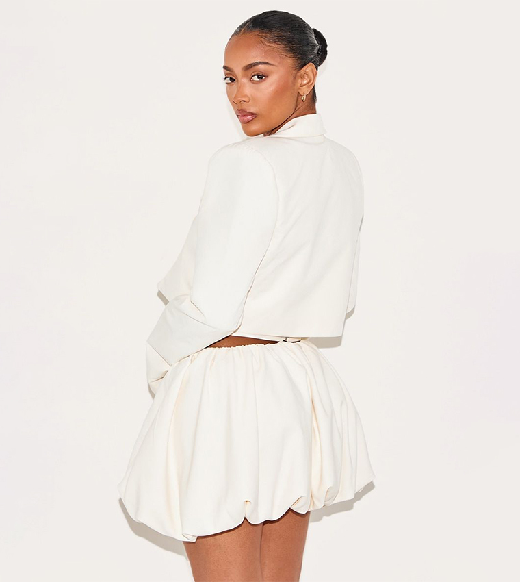 Shape Long Sleeves Crop Blazer