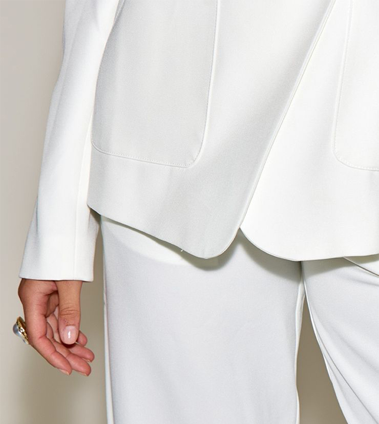 Solid Mid Rise Trousers