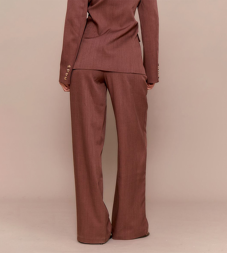 Chestnut Premium Straight Fit Trousers