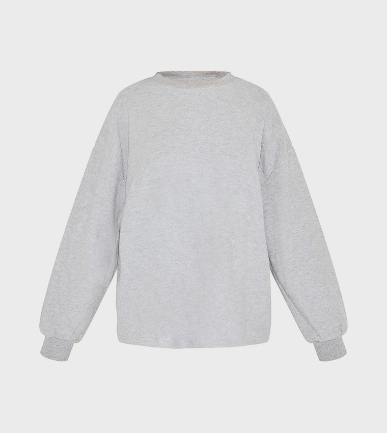 Petite Soft Touch Oversized Sweatshirt