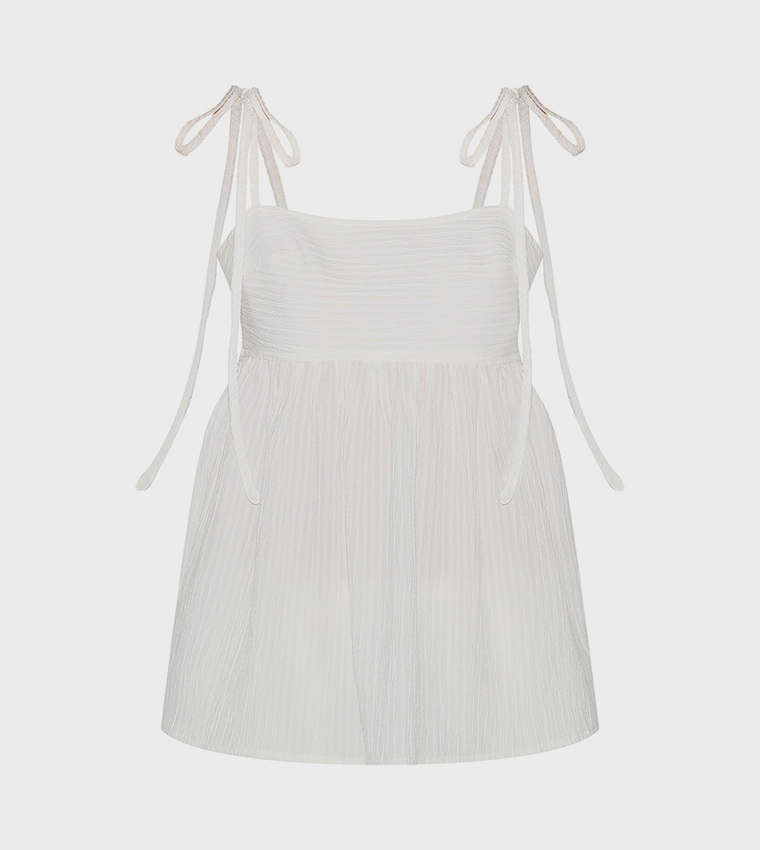 Striped Floaty Strappy Top
