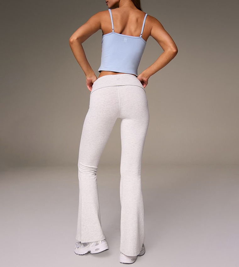 Melange Soft Cotton Yoga Pants