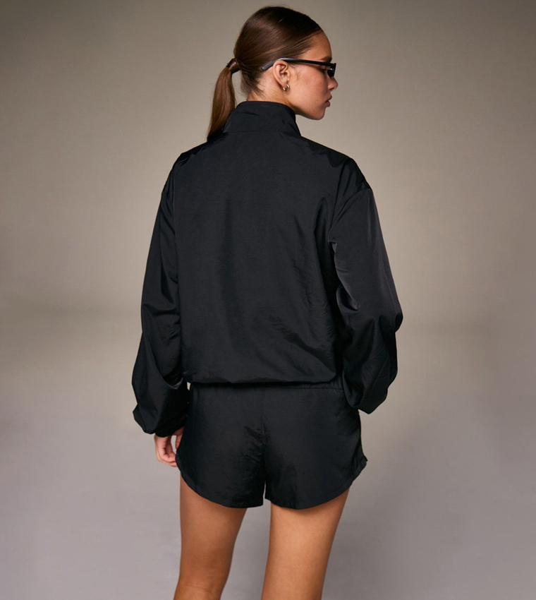 Ultimate High Neck Zip Through Track Jacket