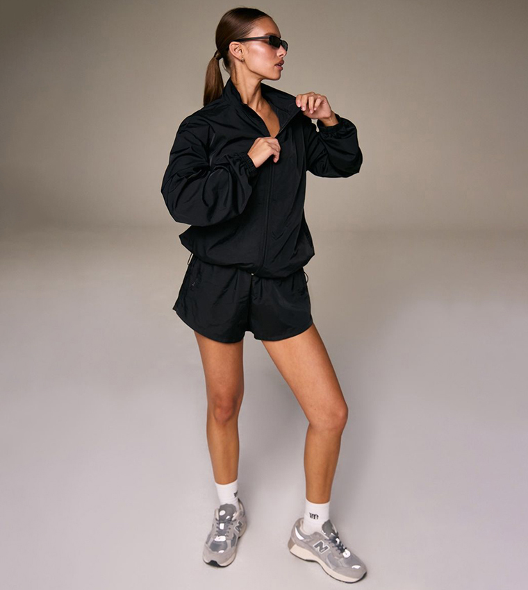 Ultimate High Neck Zip Through Track Jacket