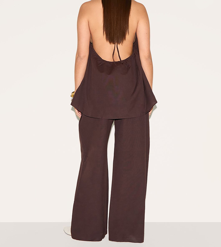 Slouchy Wide Leg Trousers