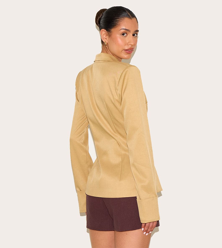 Tall Super Boxy Fit Tie Side Blazer