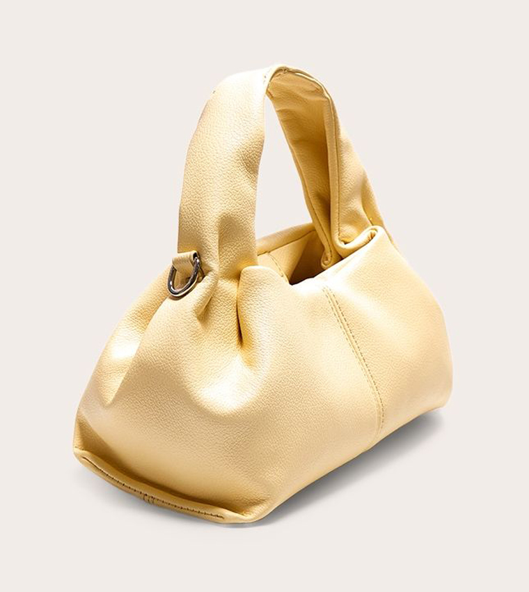 Slouchy Mini PU Shoulder Bag