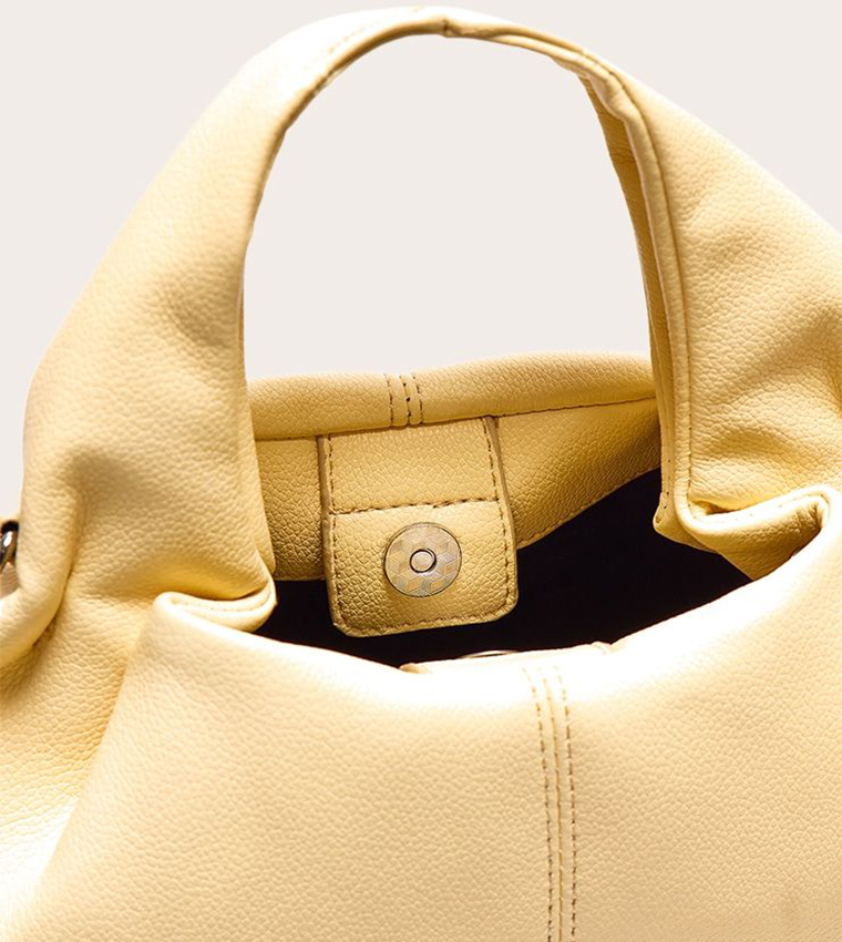 Slouchy Mini PU Shoulder Bag