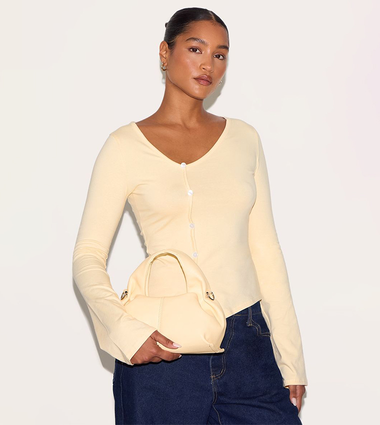 Slouchy Mini PU Shoulder Bag