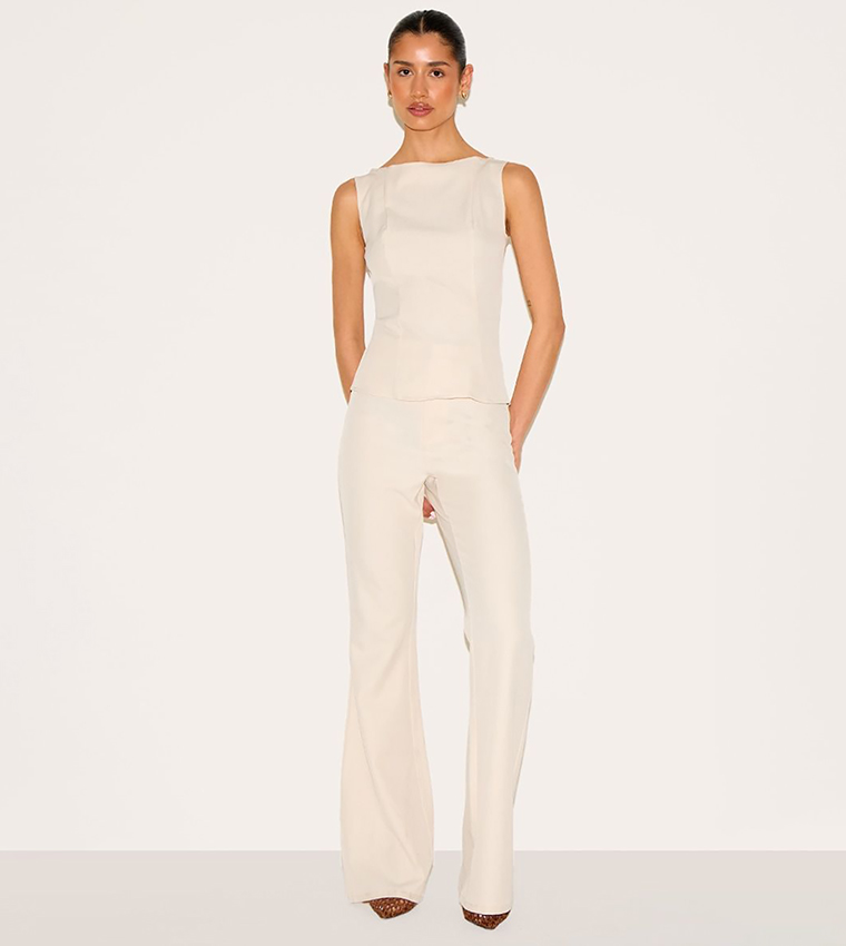Tall Cinched Sleeveless Top