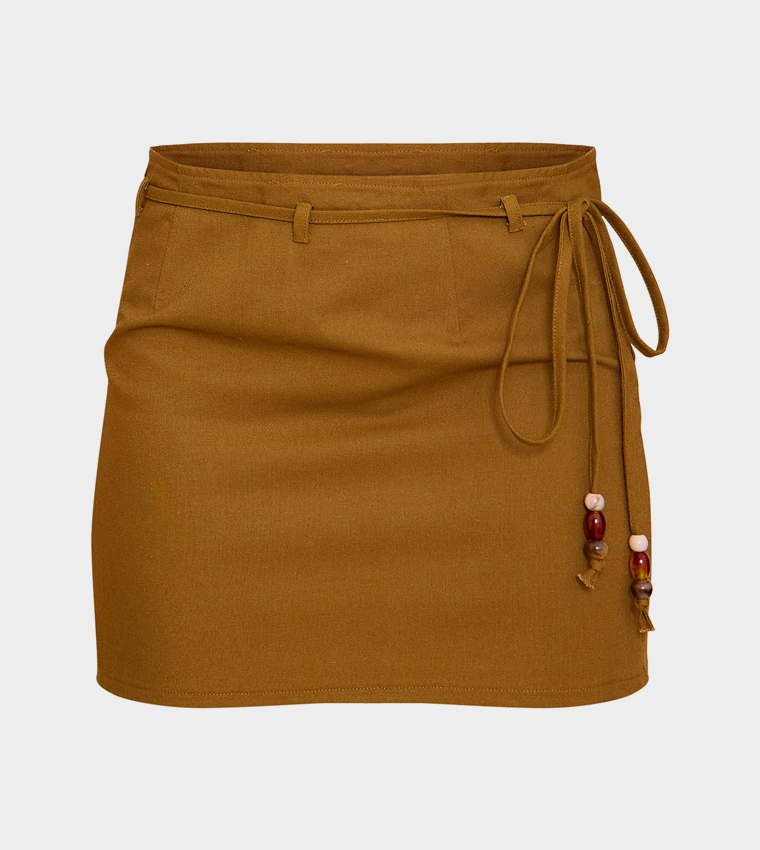 تنورة ميني غير متماثلة 