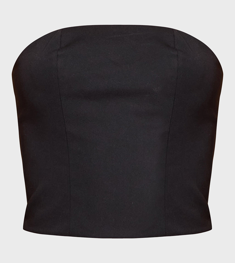 Seam Detail Bandeau Top