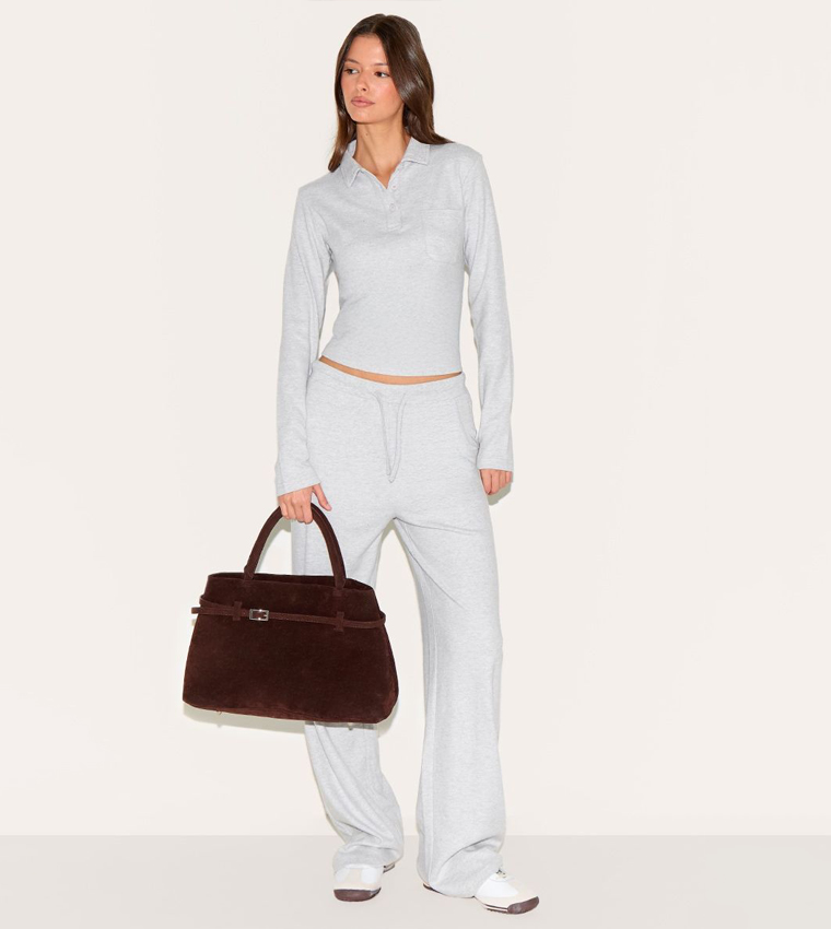 Low Rise Super Soft Straight Fit Trousers