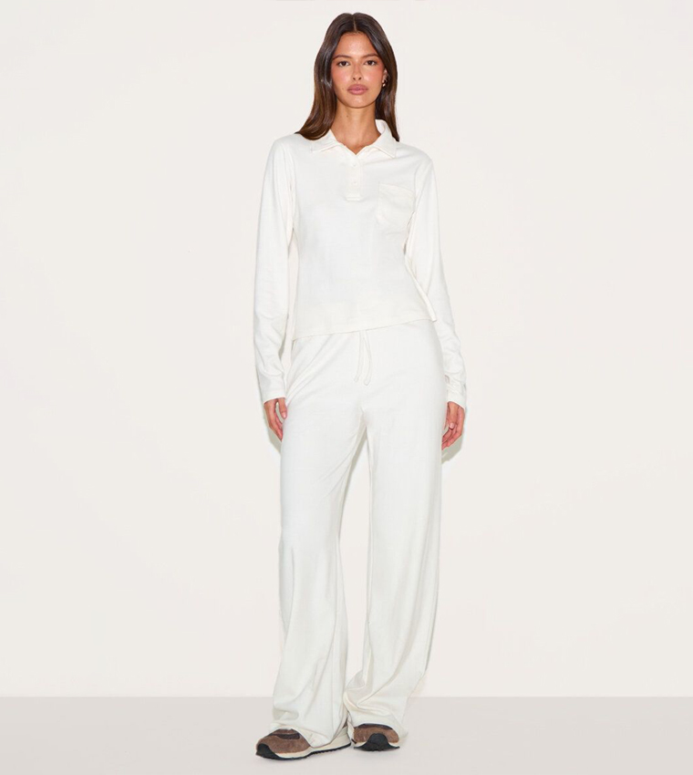 Low Rise Super Soft Straight Fit Trousers