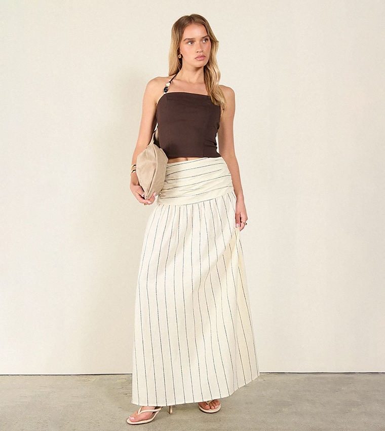 Bengaline Beaded Halterneck Long Top