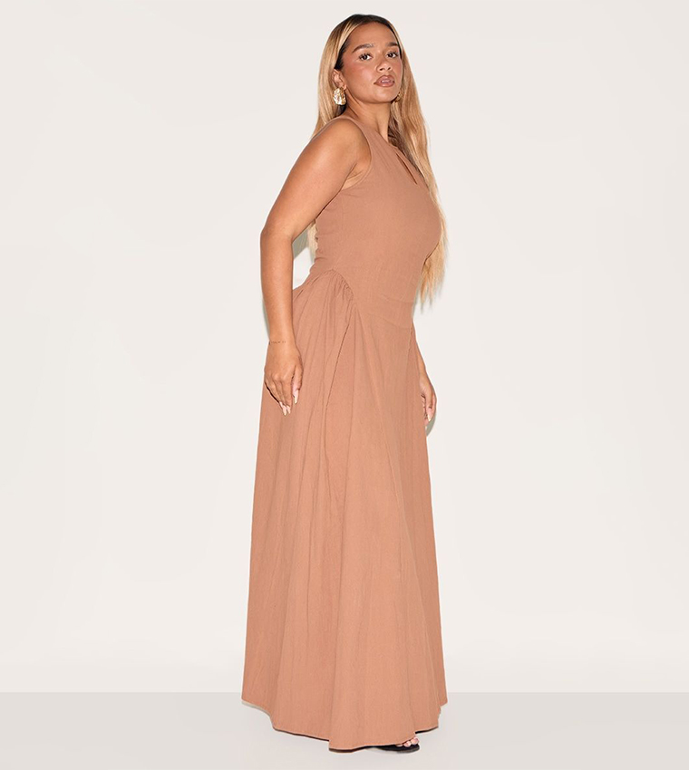 ruffle linen dress Mimi Linen Mini Dress main image 0