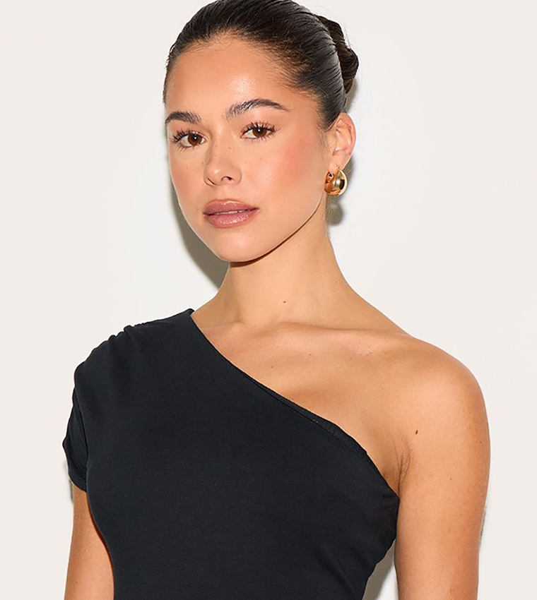 One Shoulder Asymmetric Top