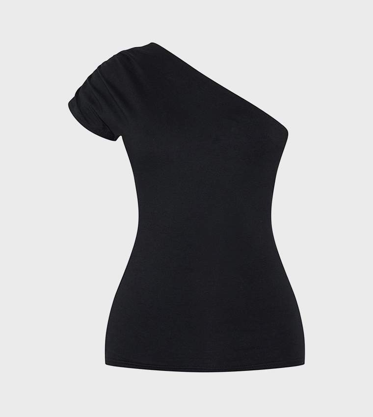 One Shoulder Asymmetric Top
