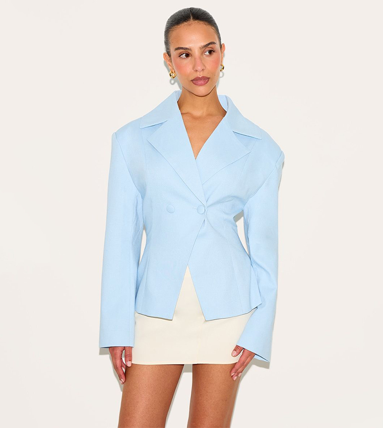Petite Long Sleeves Blazer