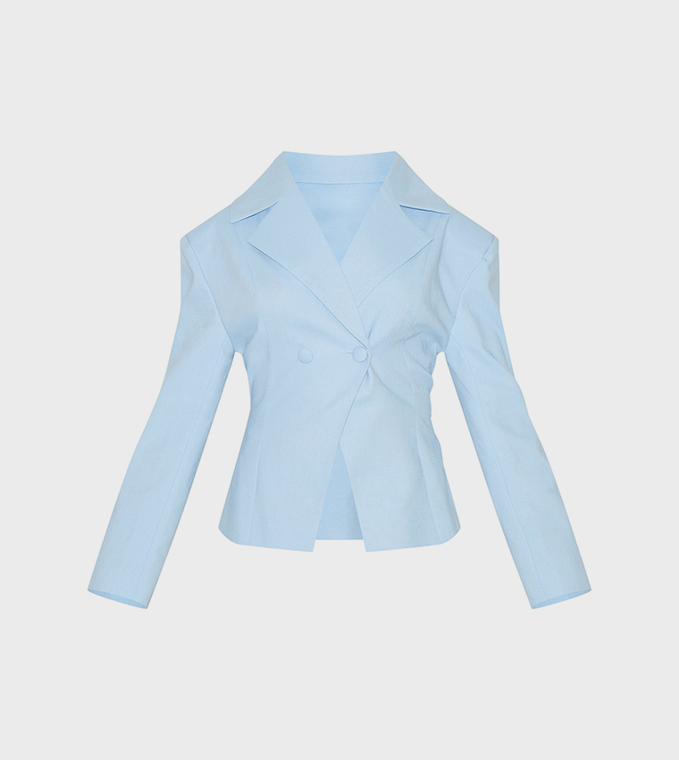 Petite Long Sleeves Blazer