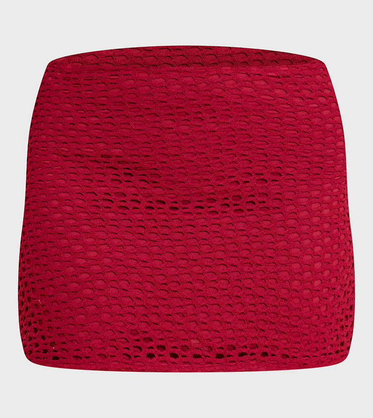 Crochet Mini Skirt