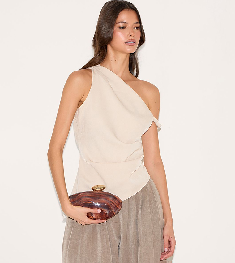 Gradient Shell Hard Clutch Bag