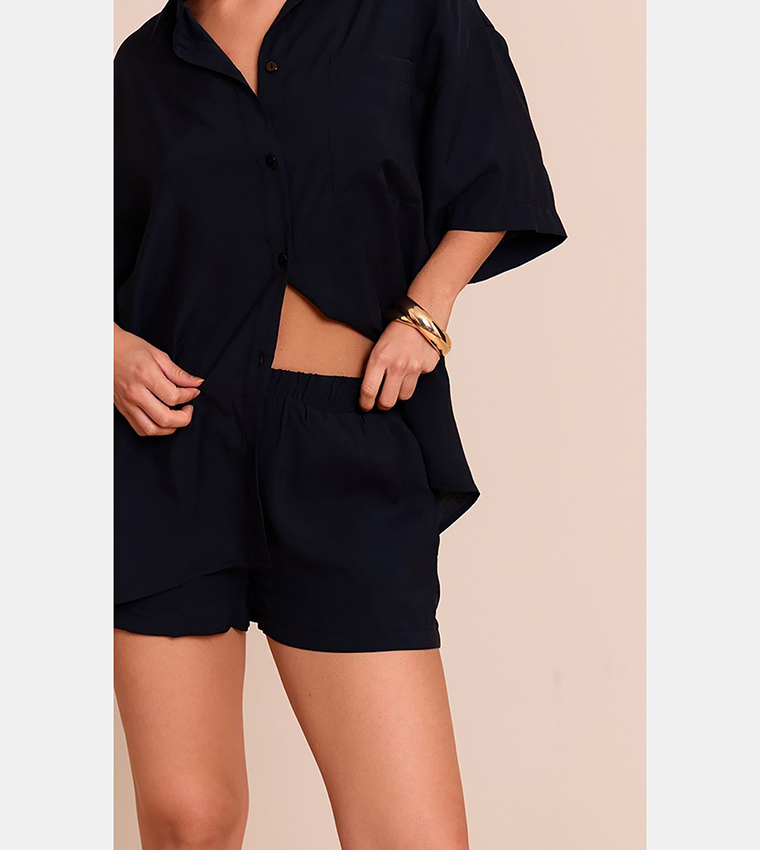 Mid Rise Floaty Shorts