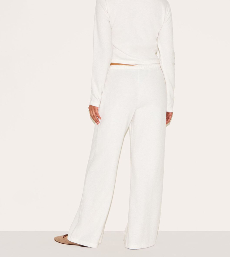 Petite Super Soft Wide Leg Trousers