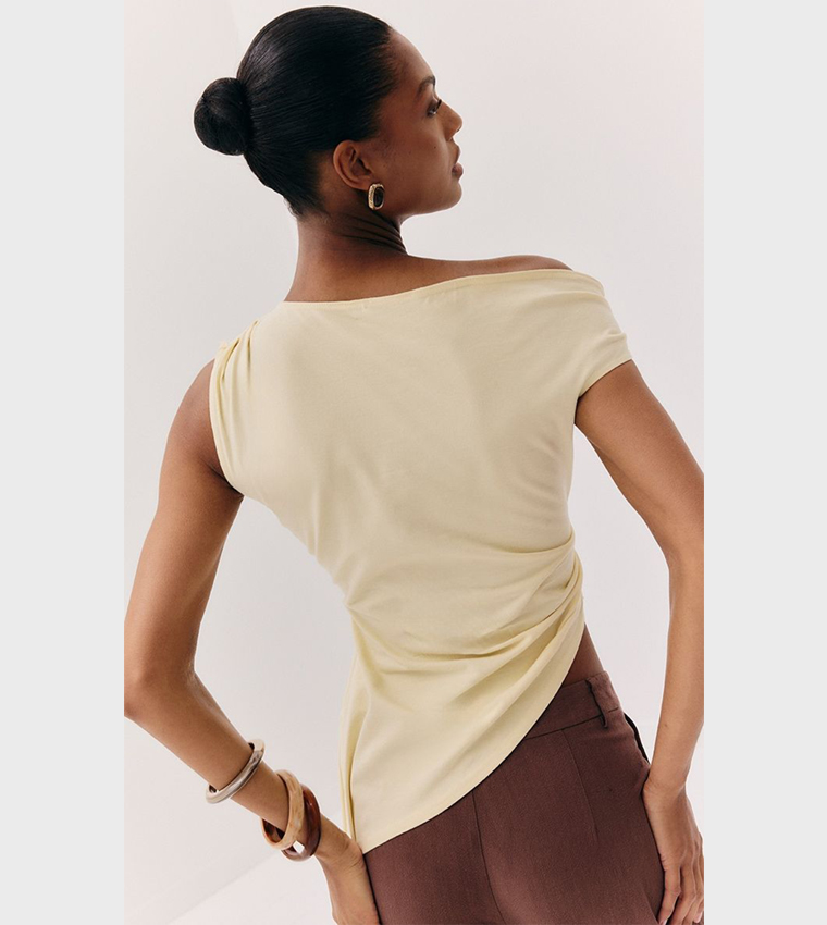 Asymmetric Shoulder Extreme Top