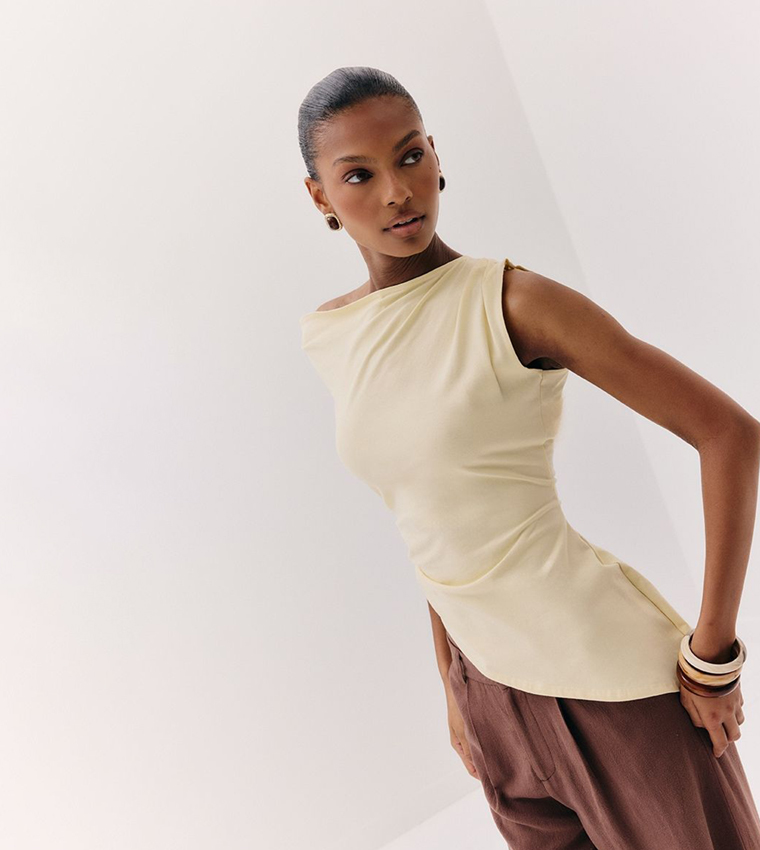 Asymmetric Shoulder Extreme Top