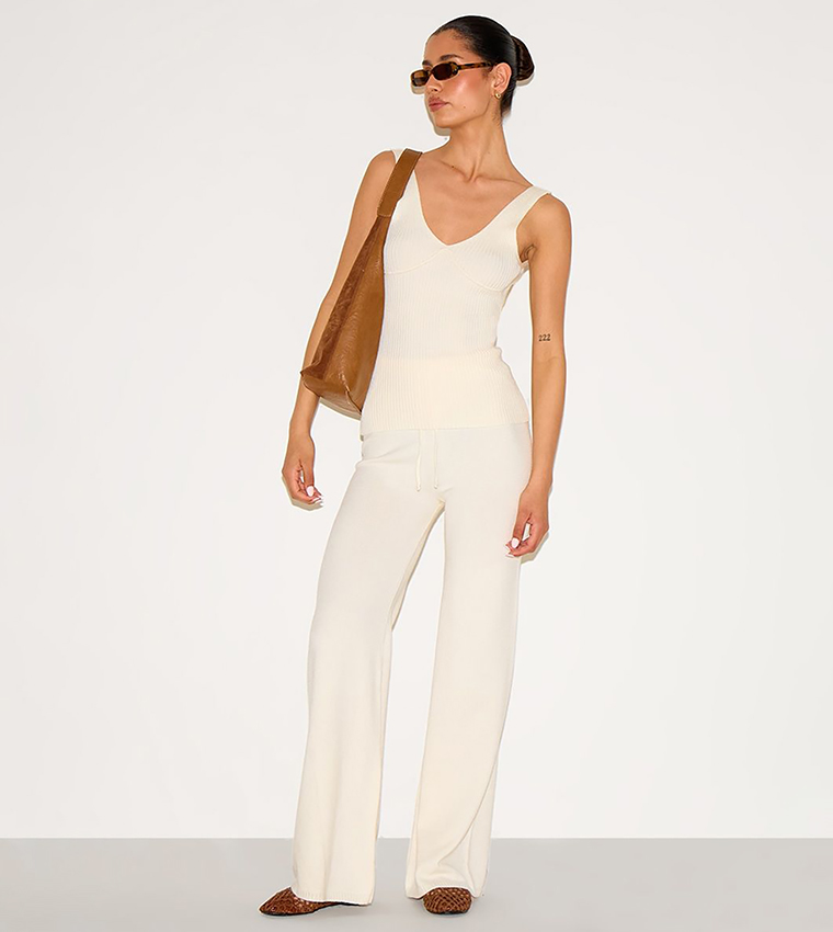 Tall Ribbed Sleeveless Top