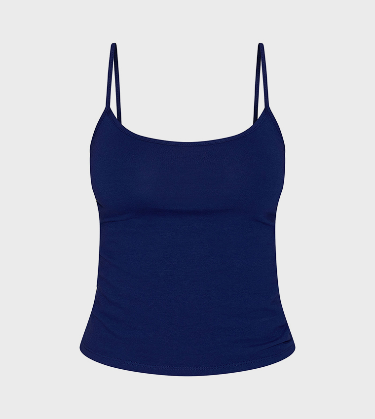 Soft Strappy Crop Top