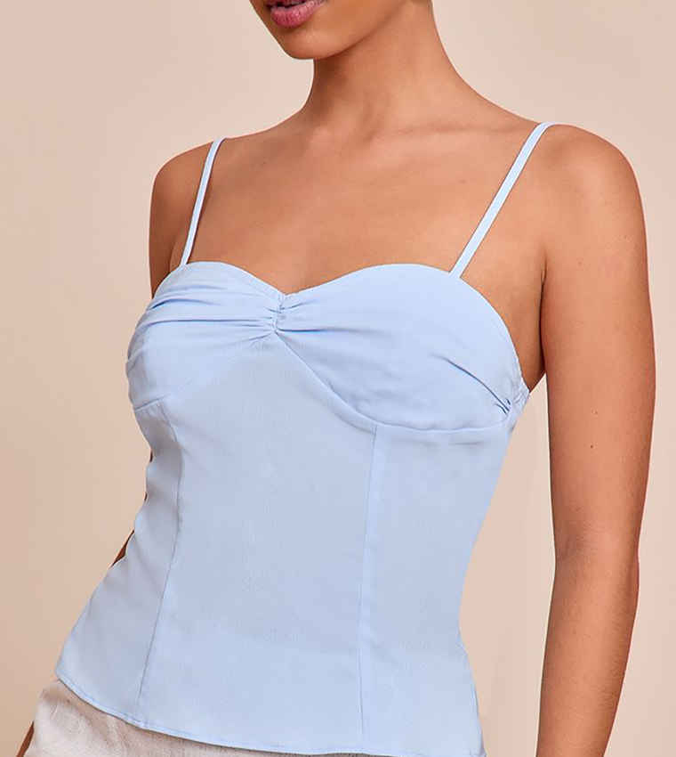 Solid Floaty Cami Top