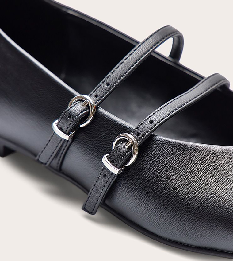 PU Round Toe Ballet Flat