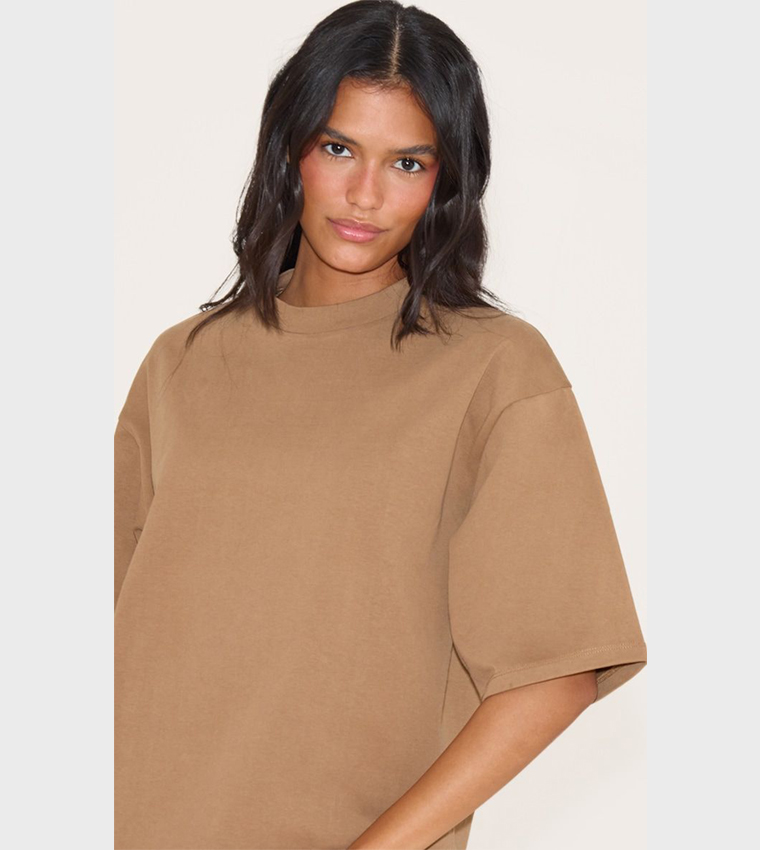 Solid Short Sleeves Oversized T-Shirt