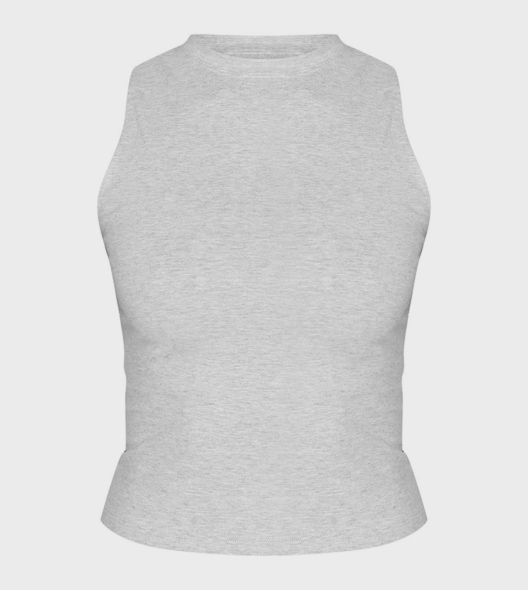 Petite Sculpt Sleeveless Gym Top