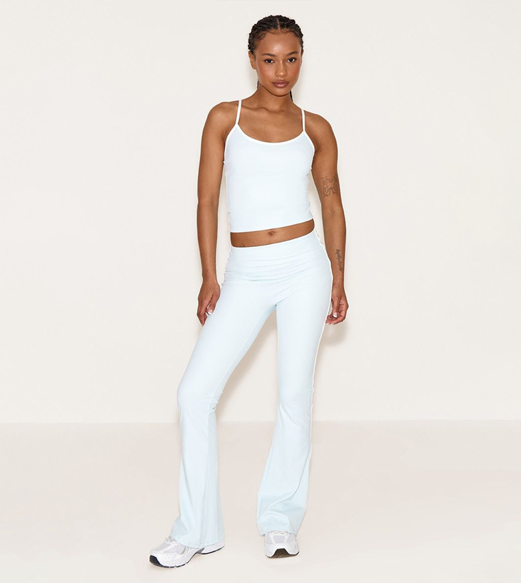 Petite Sculpt Contrast Detail Yoga Pants