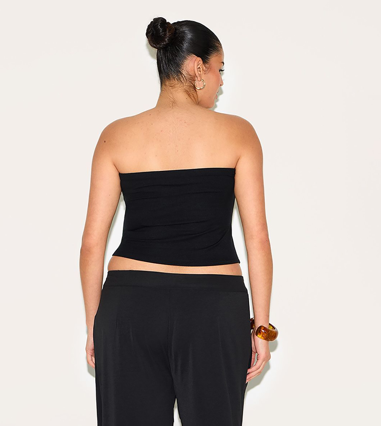 توب باندو محبوك مرن للمقاسات الكبيرة