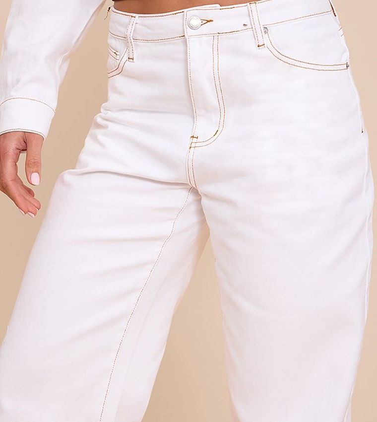 Tall Straight Fit High Rise Jeans