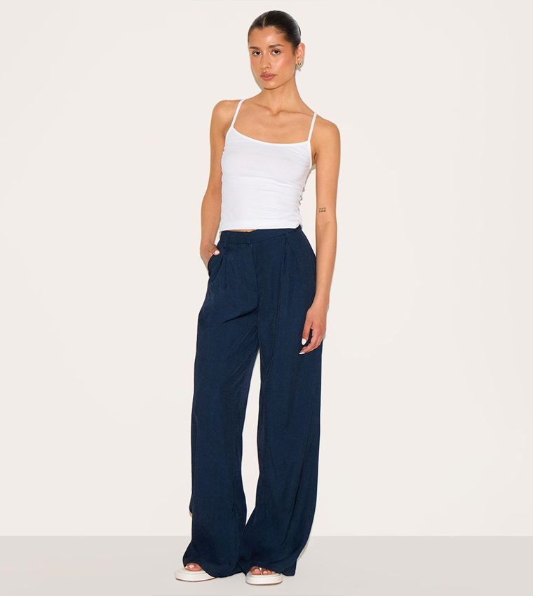 Tall Soft Cotton Strappy Cami Top