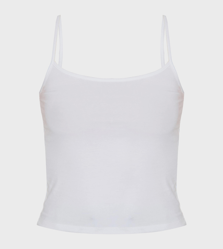 Tall Soft Cotton Strappy Cami Top