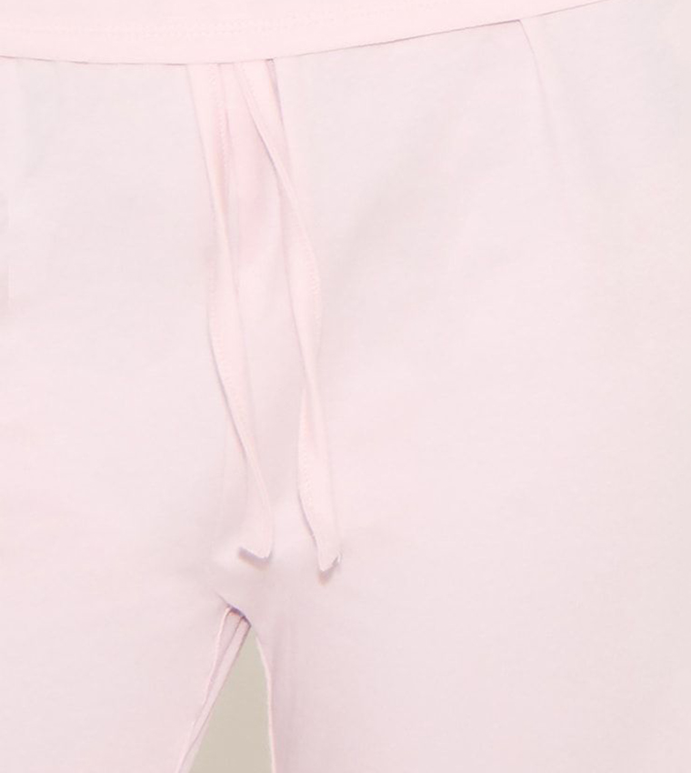 Solid Jersey Wide Leg Pyjama Pants