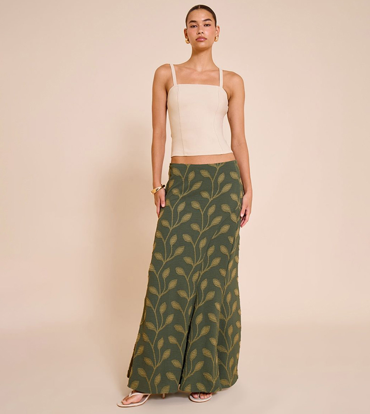 Solid Woven Strappy Top