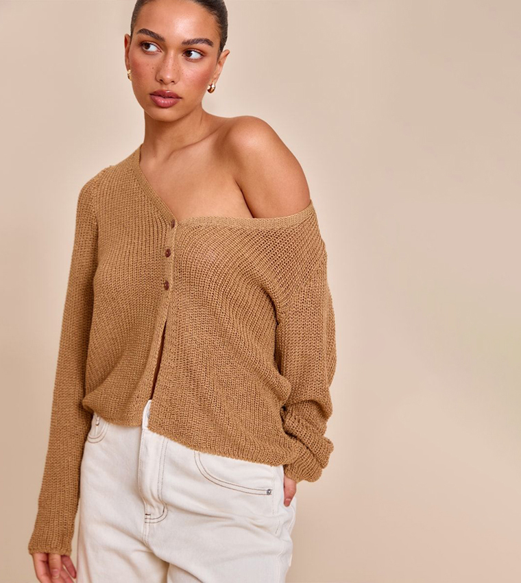 Filagree Button Cardigan