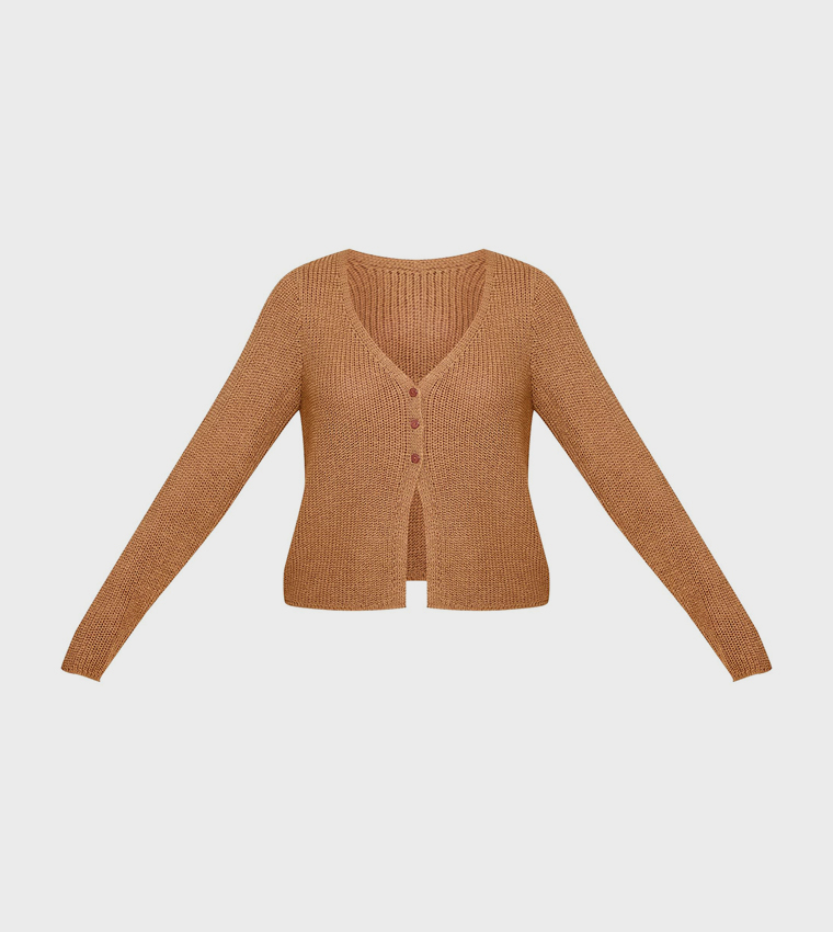 Filagree Button Cardigan