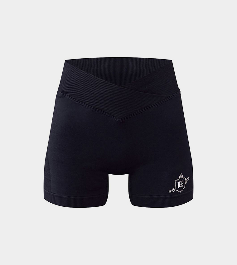 Printed Seamless Mini Booty Shorts