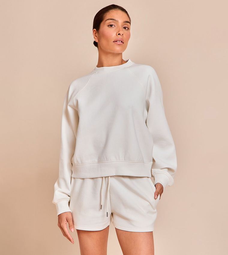 Petite Crew Neck Sweatshirt