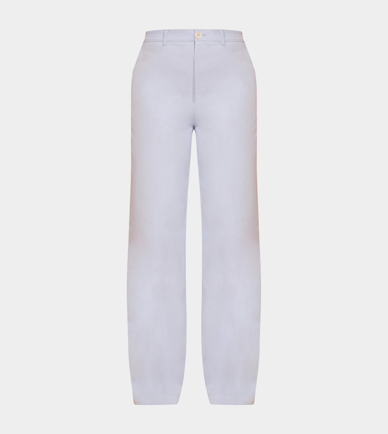 High Waist Wide Leg Trousers